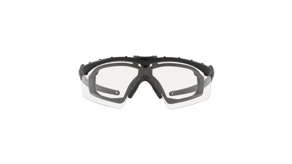 Oakley SI Industrial M Frame 3.0 PPE Sunglasses - Men's, Matte Black Frame, Clear Lens, 2XL, OO9146-914651-32