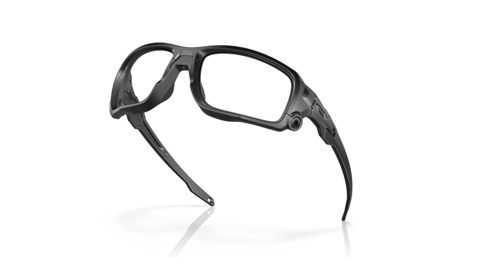 Oakley SI Ballistic Shocktube Sunglasses, Matte Black Frame, Clear/Black Iridium Lens, OO9329-1061