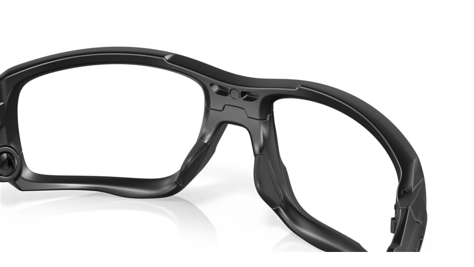 Oakley SI Ballistic Shocktube Sunglasses, Matte Black Frame, Clear/Black Iridium Lens, OO9329-1061