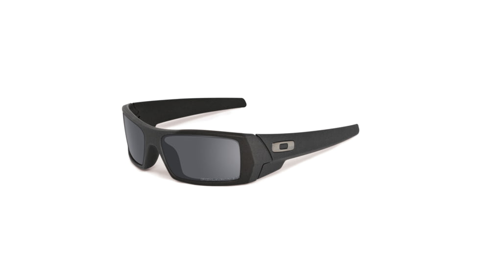 Oakley SI Gascan Sunglasses,Colbalt Frame,Rectangle Black Iridium Polarized Lens 53-112