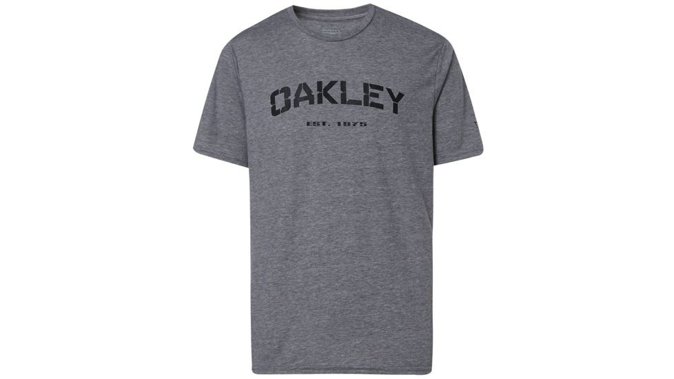 Oakley SI SI Indoc T-Shirt - Mens, Athletic Heather Grey, Small, 458158-24G-S