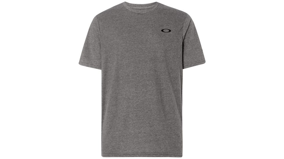 Oakley SI SI Oakley Flag T-Shirt - Mens, Athletic Heather Grey, Small, 458160-24G-S