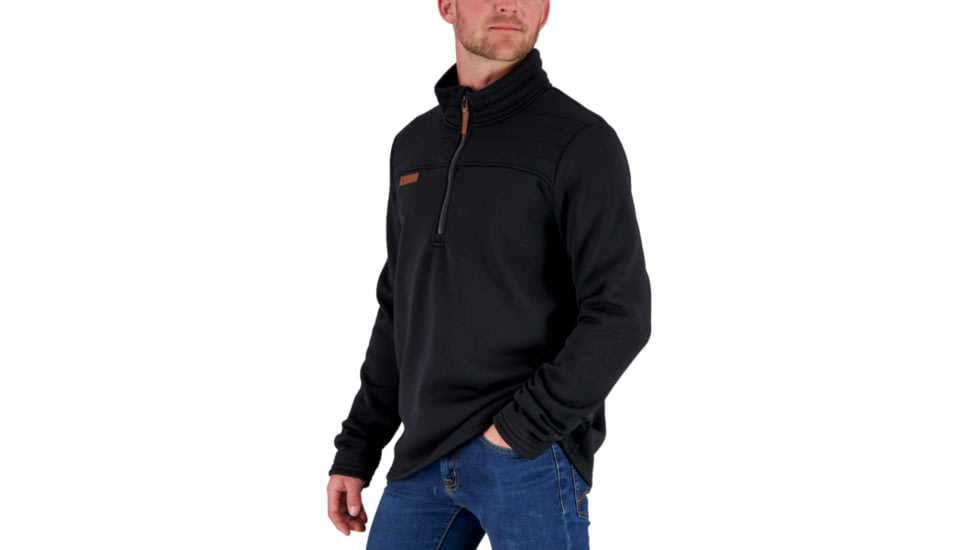 Obermeyer Jace Fleece Pullover - Mens, Black, 2XL, 27044-16009-2XL