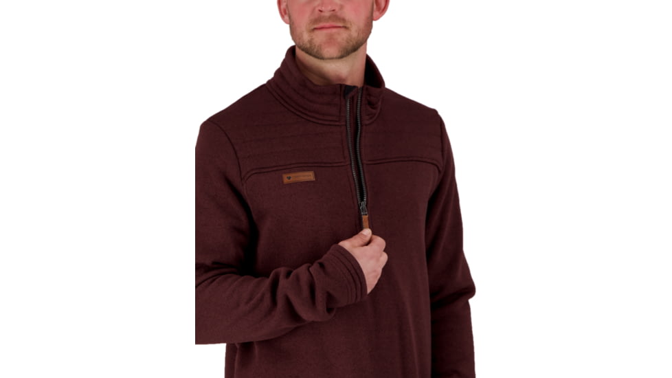 Obermeyer Jace Fleece Pullover - Mens, Rustic, 2XL, 27044-21141-2XL