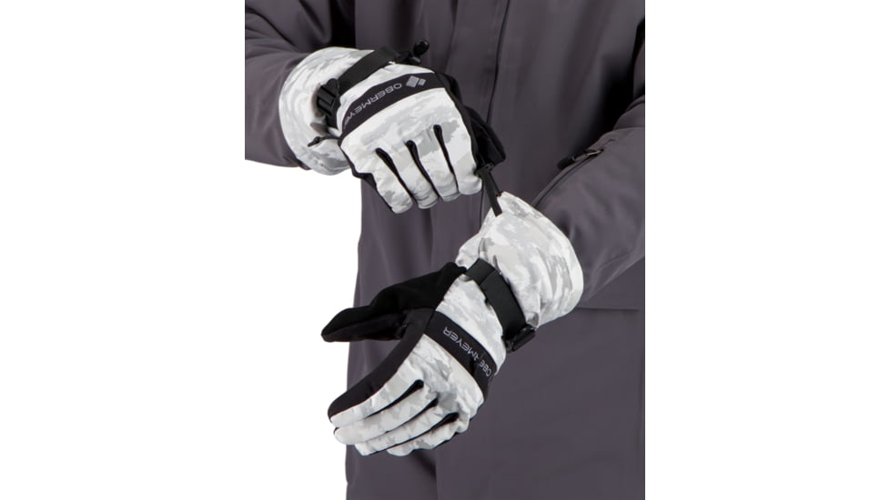 Obermeyer Regulator Glove - Mens, Snow Squall, Medium, 28019-21104-M