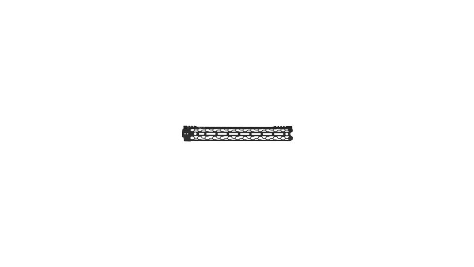 ODIN Works O2 Lite Free Float Forend, MLOK, QD, Black, 15.5in F-15-ML-O2