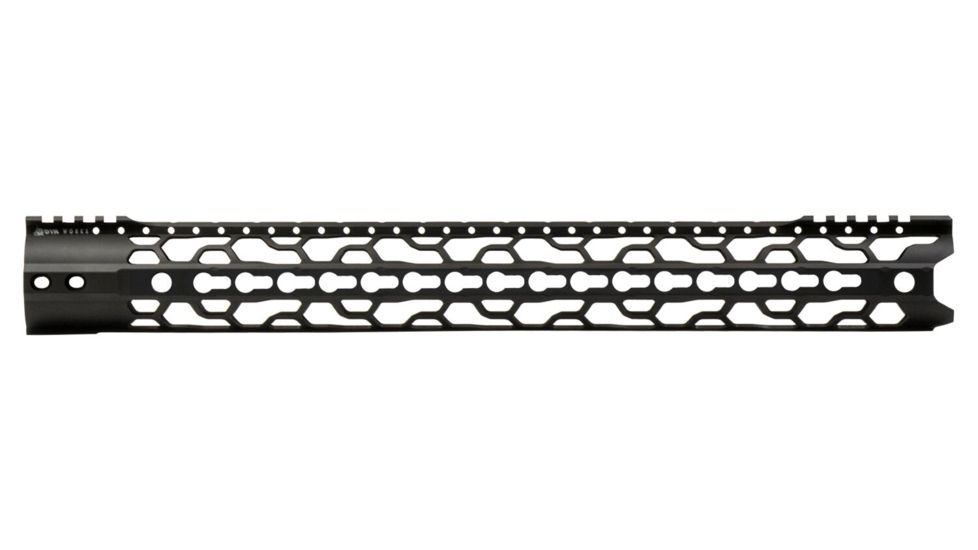 ODIN Works KeyMod 308 O2 Lite Forend, High Profile, Black, 17.5 in, F-17-KM-O2-308-2.06