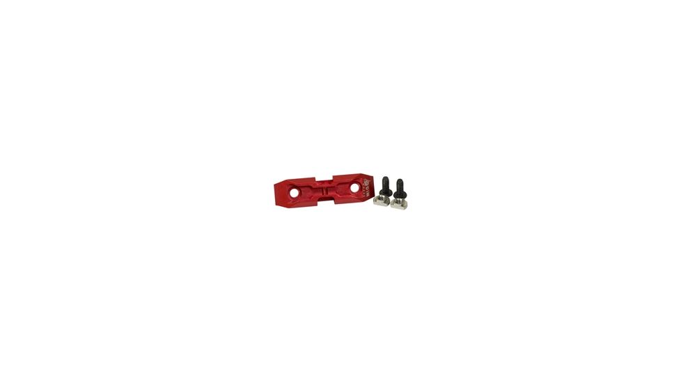 ODIN Works MLOK Low Profile Bipod Adapter, Red ACC-ML-POD-RED