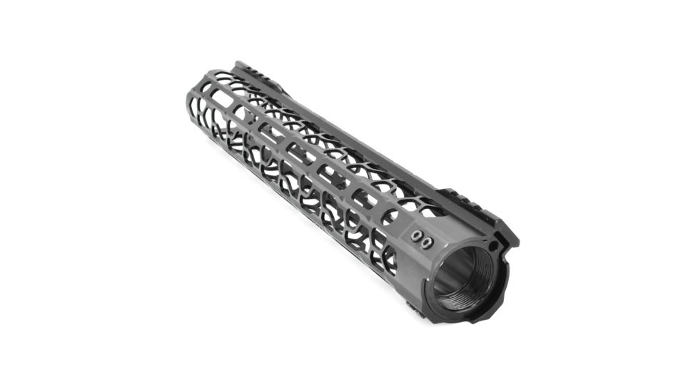 ODIN Works O2 Lite Free Float .223/5.56 M-LOK Forend, QD, Low Profile, Black, 12.5in F-12-ML-O2