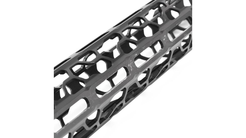 ODIN Works O2 Lite Free Float .223/5.56 M-LOK Forend, QD, Low Profile, Black, 12.5in F-12-ML-O2
