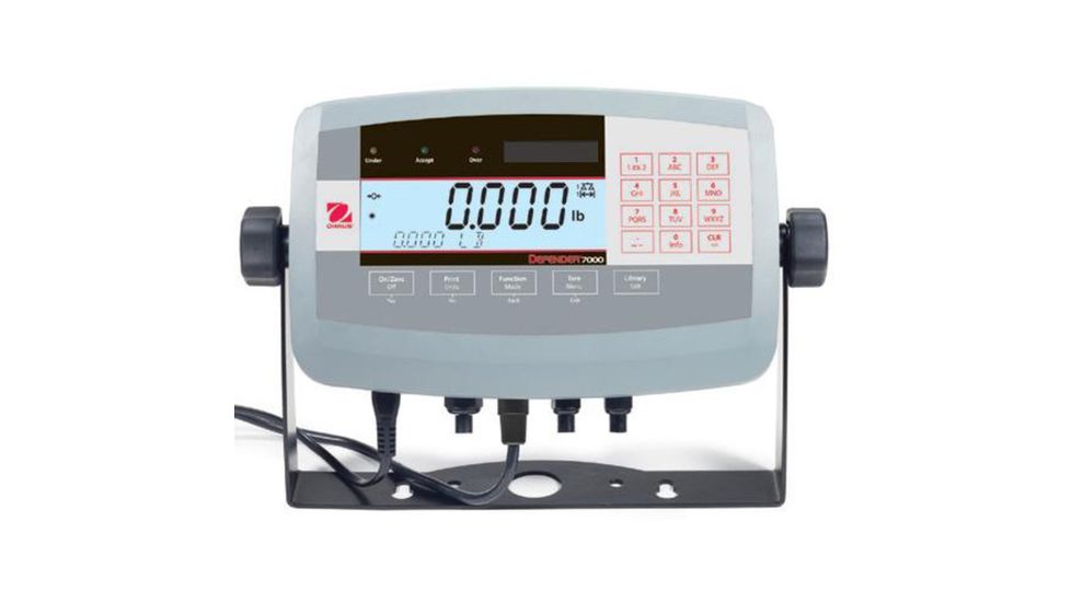 Ohaus Bench Scale 120lb X 0.02lb D71P60HR1, Unit EA