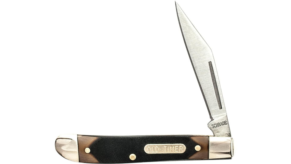 Old Timer 12OTCP Old Timer Pal 2.20 Folding Clip Point Plain 7Cr17MoV High Carb