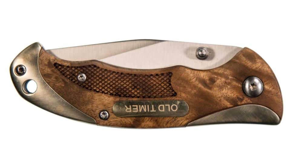 Old Timer 900 Ironwood Handle w/Cap 3 Assisted Opening Folding Knife 1084273, EDEMO1