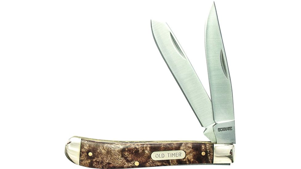 Old Timer Gunstock Trapper Folding Pocket Knife, 94OTW