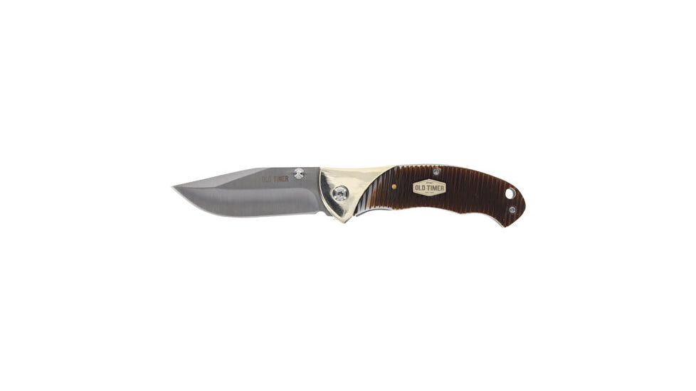 Old Timer Knife Ot Folder 2.7 Pakka Wood/Ss Promo Q4 25, 1227063