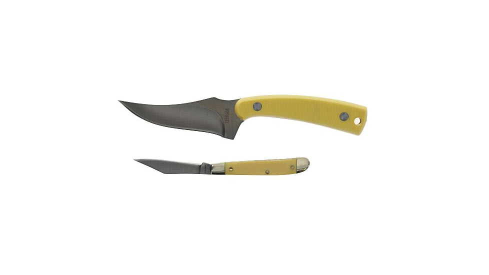Old Timer Knife Sharpfinger Yellow Combo Promo Q4 26<