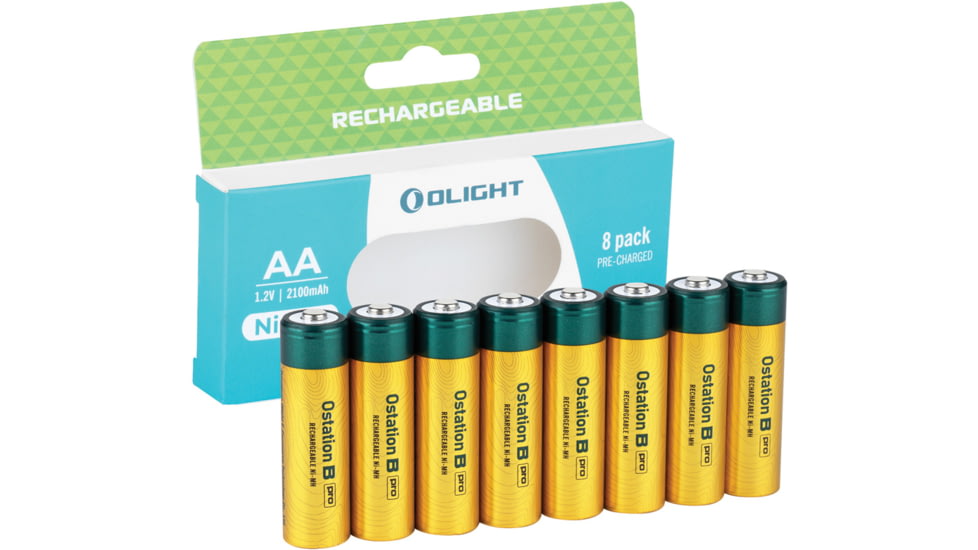 Olight High Capacity AA Batteries 8pk, OLTAABATTERYOSX