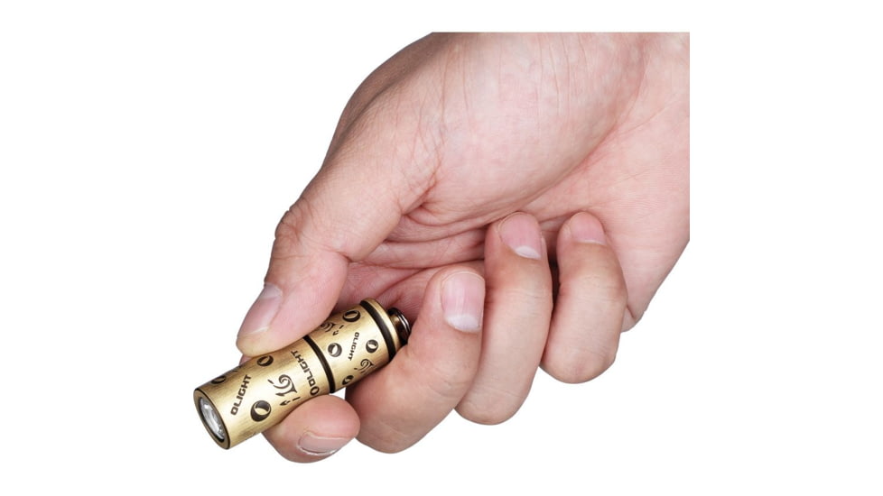 Olight i16 Keychain Light Brass LE