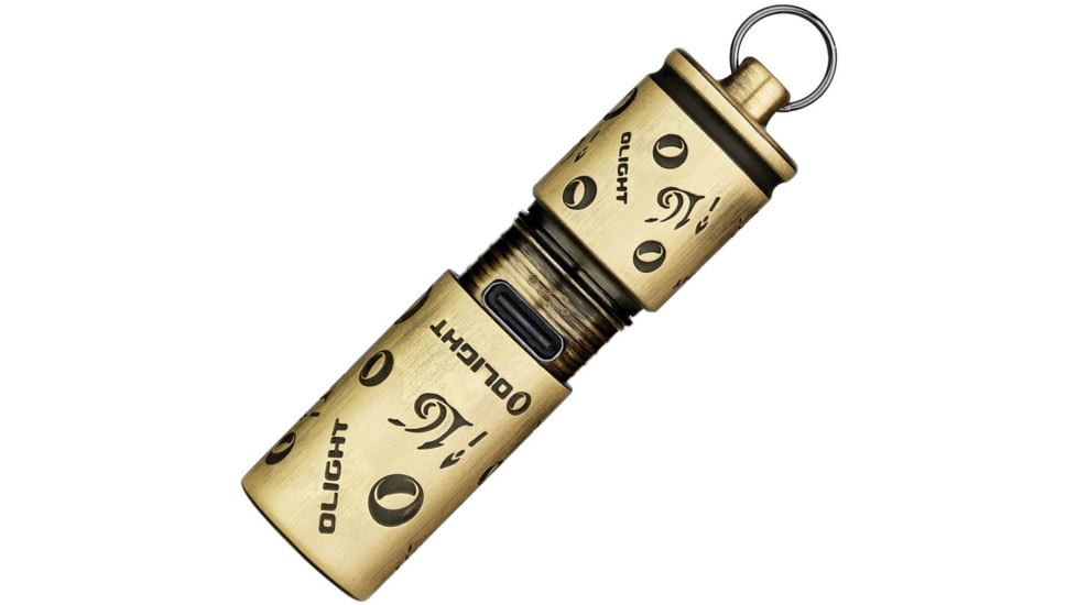 Olight i16 Keychain Light Brass LE