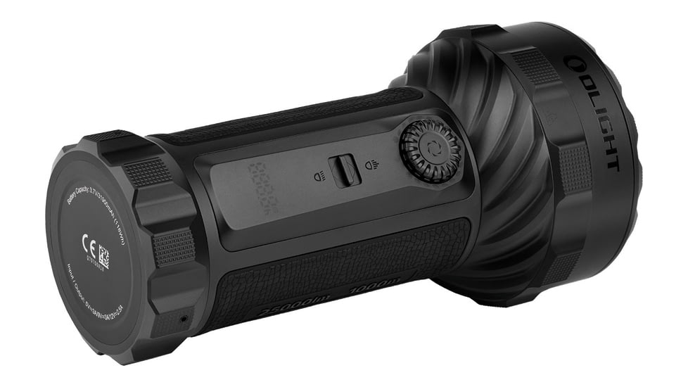 Olight Marauder 3 Rechargeable 25,000 Lumen Long Throw Flashlight, Matte Black, MARAUDER3BK