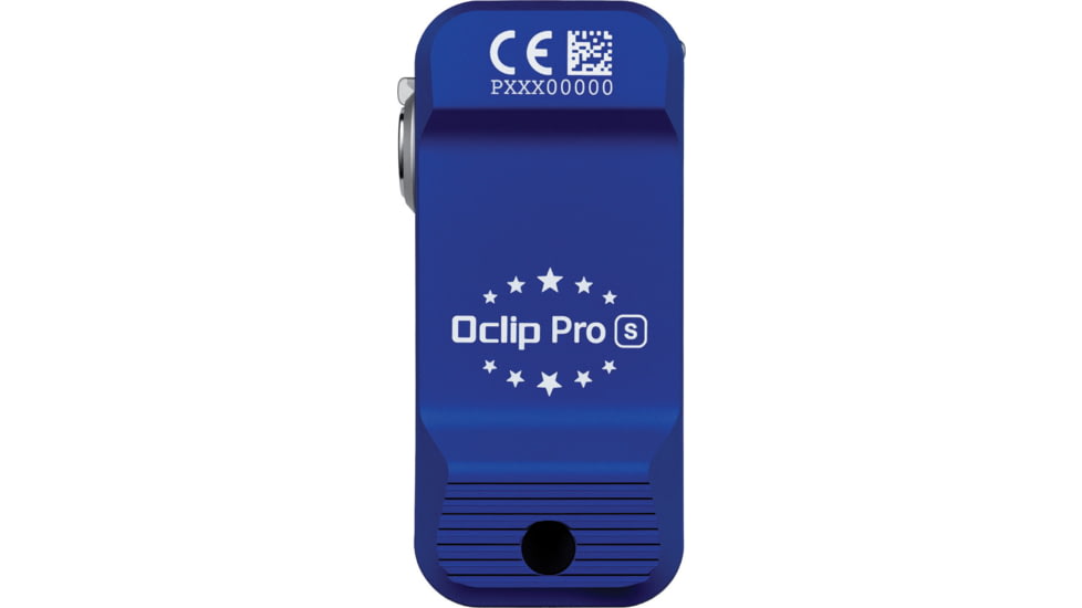 Olight Oclip Pro S 600 Lumen LED Rechargeable Clip-On Flashlight with UV and RGB Light, Stars and Stripes, OCLIPPROS-SS