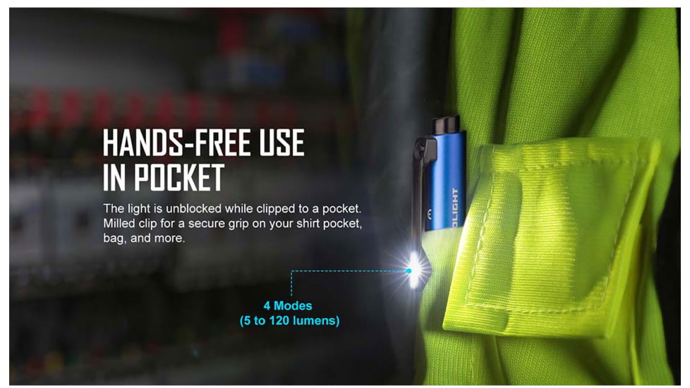 Olight OPen Pro 120 Lumens LED Penlight with Green Pointer