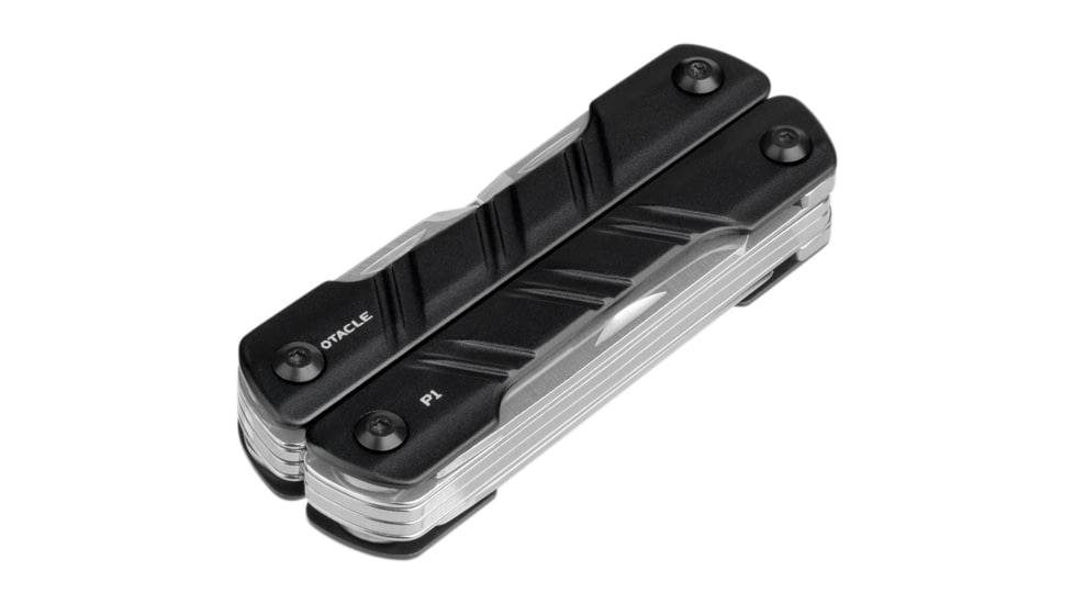 Olight Otacle P1 Multi-Tool, 2.65in x 1in x 0.6in, Black Aluminum Handles, OTACLEP1BK
