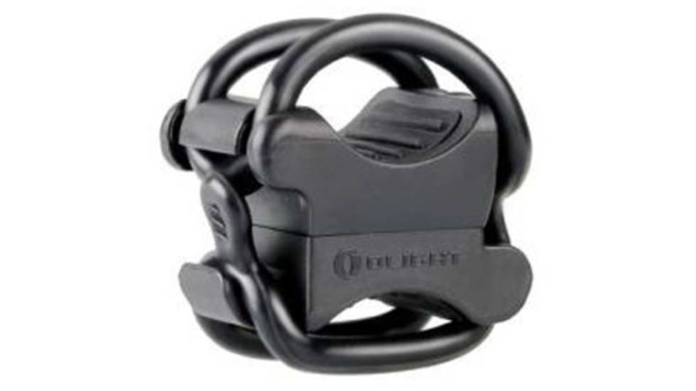 Olight UFBM Bike Handlebar Mount, 10-35mm Flashlight Body Diameter, Black, UFBM
