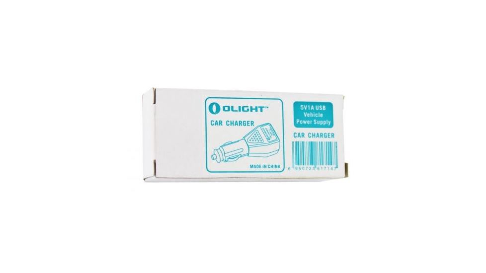 Olight Universal USB 12V DC Car Charger, Black OLIGHT-USB-CAR-CHARGER