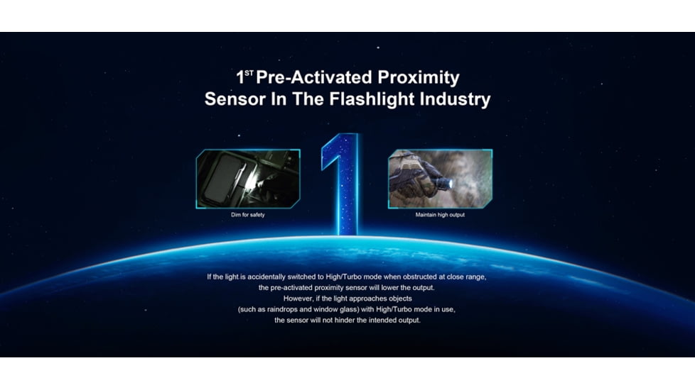 Olight Warrior Mini 3 LED Rechargeable EDC Flashlight, 1750 Lumen, Black, FL-OL-WARMINI3-BK