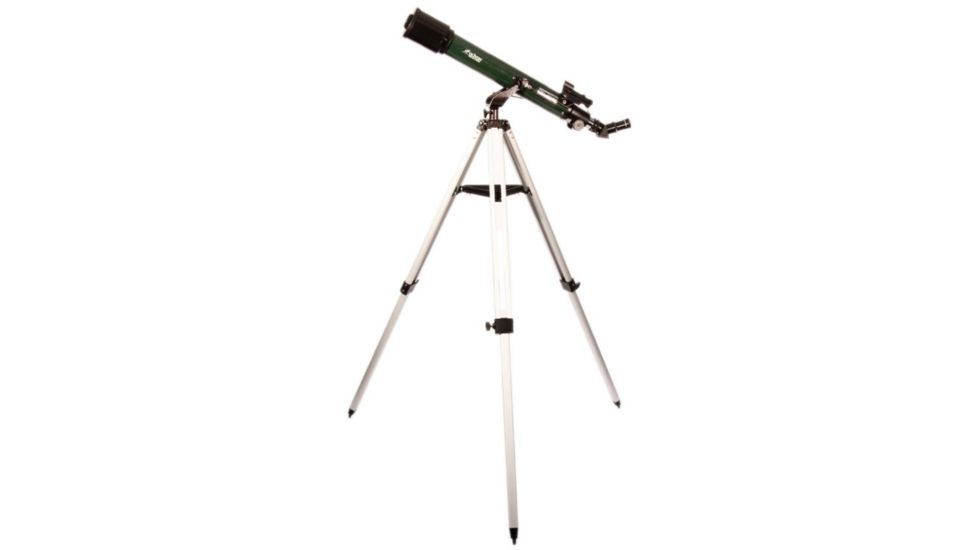 Olivon Alpha Lyra 70mm Refractor 700mm Focal Length AZ-2 Telescope, Green, Large OLALAC70-US