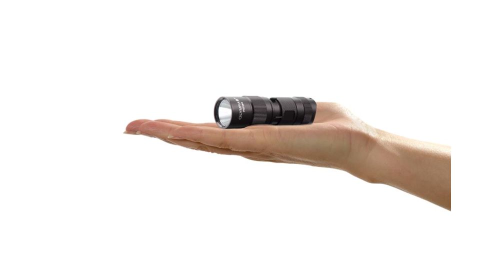 Olympia AD180 High-Performance Flashlight, Black AD180