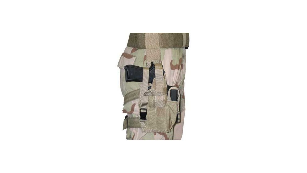 BlackHawk Omega VI Elite Holster Arbrn Left Hand Draw  - Coyote Tan