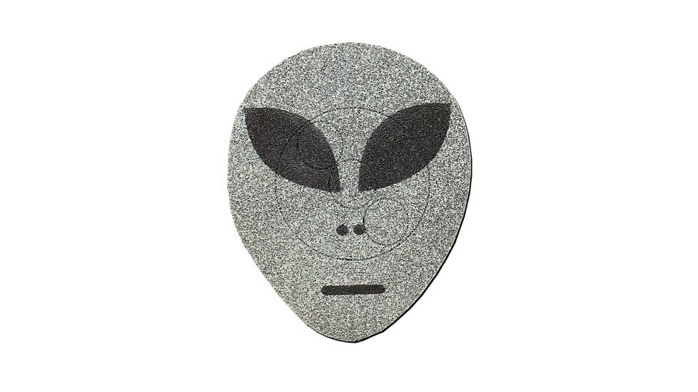 Oncore Targets Alien Head Archery Target, Grey/Black, Small, AL1