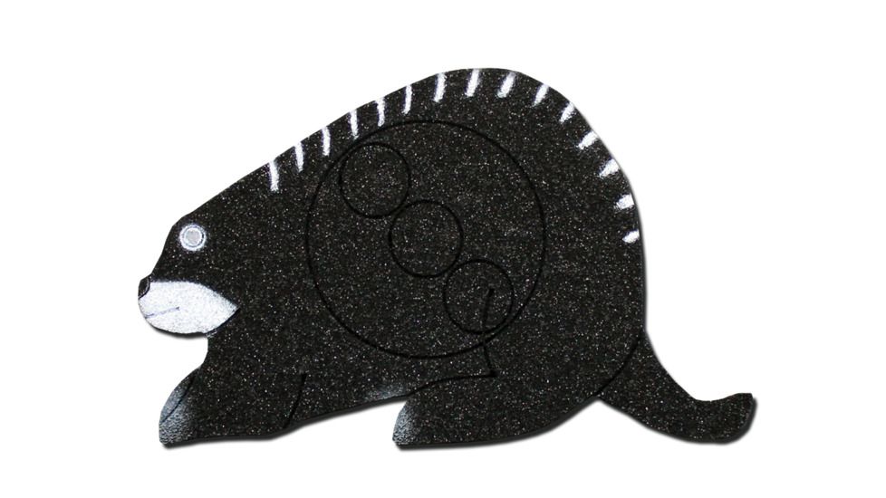Oncore Targets Porcupine Self-Healing Archery Target, Black, White, PP1