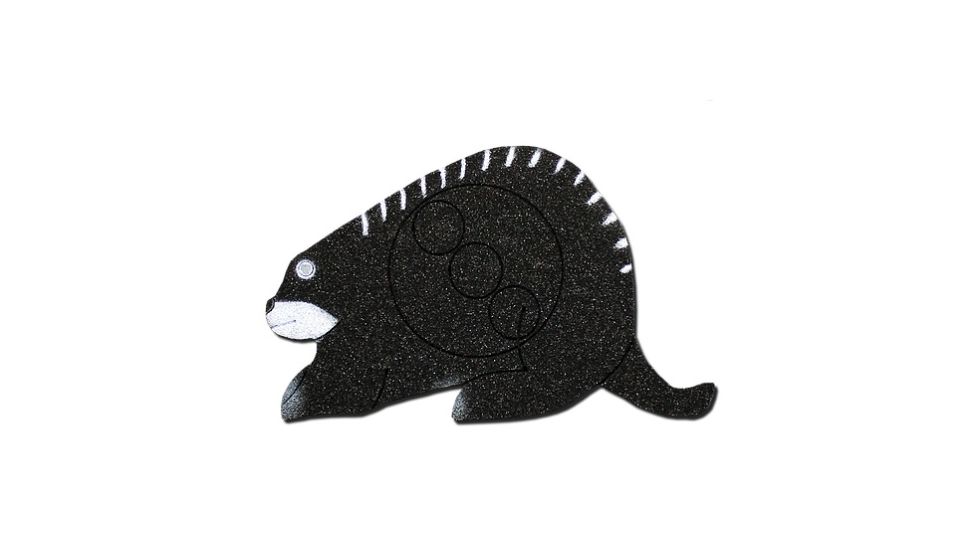 Oncore Targets Porcupine Self-Healing Archery Target, Black, White PP1
