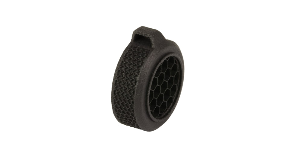 One Hundred Concepts HexCap, Kill Flash, Fits Aimpoint Micro Optics, Matte Finish, Black, Snap-Fit OHC-HC-MICRO