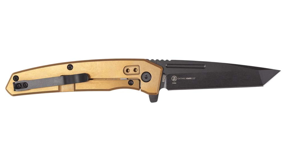 Ontario Knife Equinox Folding Knive, 3.03in, S35VN, Titanium, 9805