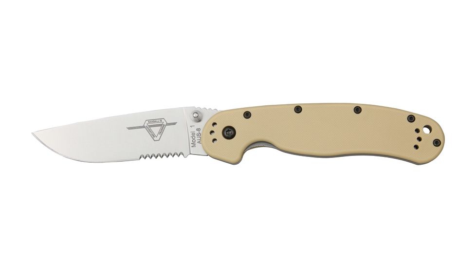 Ontario Knife RAT-1 Knife, 5in. Closed ON8849DT