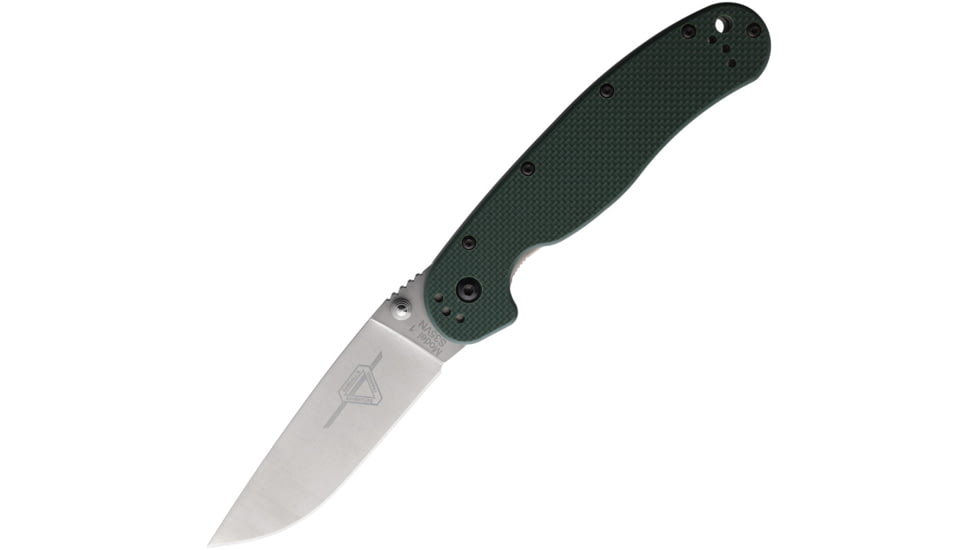 Ontario Knife RAT I Linerlock Green G10 SW, ON8992