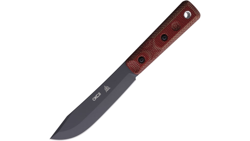 Ontario Knife XL Hunter Fixed Blade Red Mic, ON7026B
