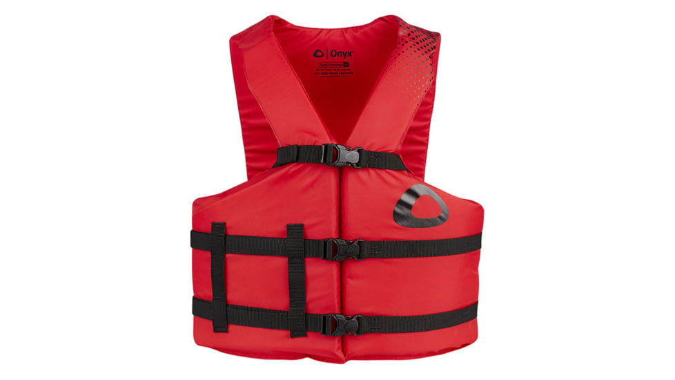 ONYX Adult Comfort General Purpose Vest - Oversize, Red, 103700-100-005-18