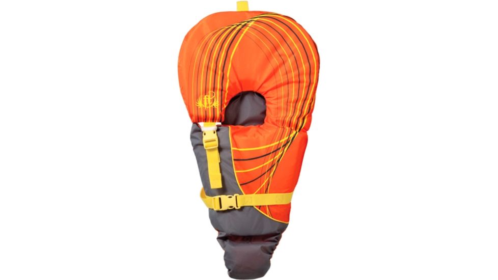 ONYX Baby Safe Life Vest, for Infant, 30.00 lb Minimum Buoyancy, Orange, Gray 16009342