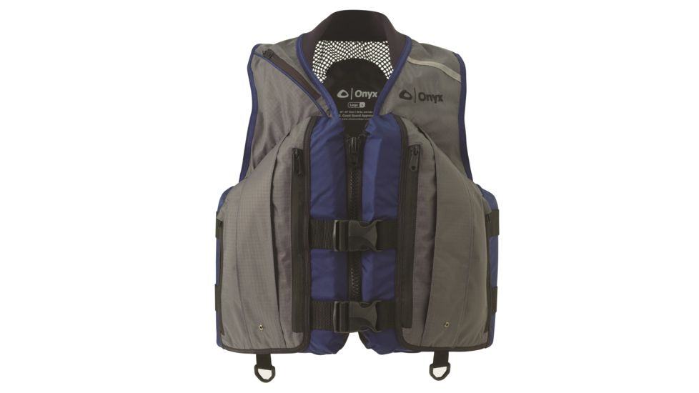 ONYX Mesh Deluxe Sport Vest, Charcoal/Navy, Extra Large 4004198