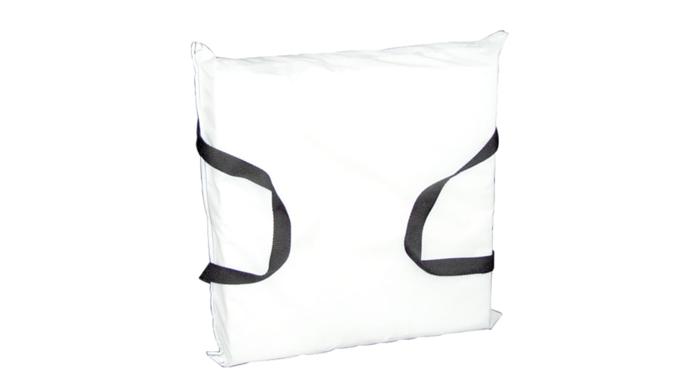 ONYX Type IV Foam Boat Cushion, White, 110200-702-999-12