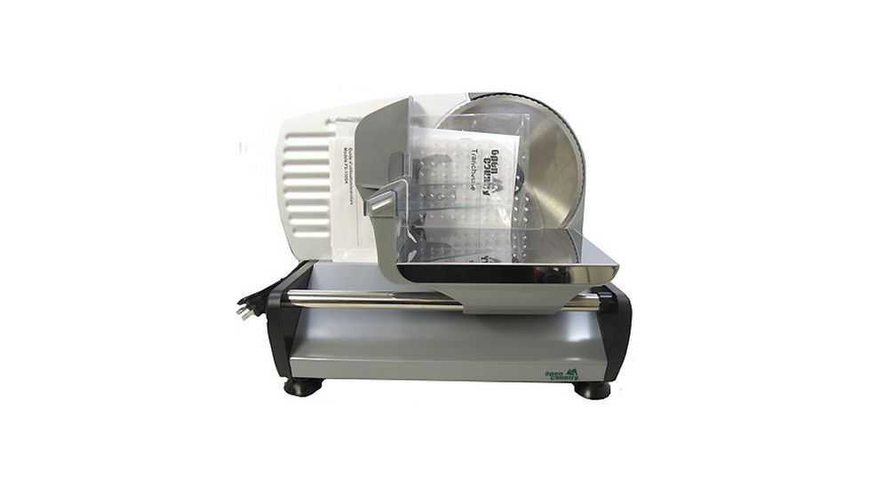 Open Country Food Slicer, 130W 7.5in. Stainless Steel Blade 74761