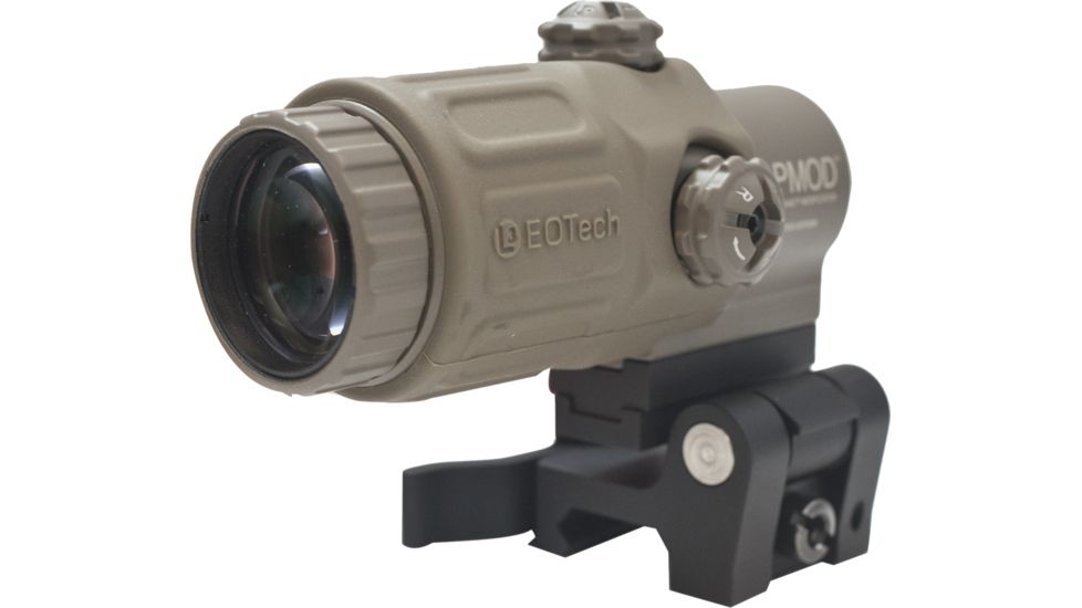 EoTech OPMOD Red Dot Reticle Hybrid Sight IOP Holosight w/ 3X G33 Magnifier, Tan, HHS-2 OP