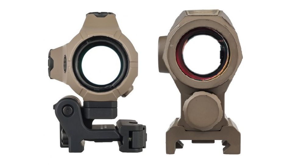 SIG SAUER OPMOD Romeo5 X 1x20mm Compact Red Dot Sight, 2 MOA Dot Reticle w/Red Dot Magnifier, Flat Dark Earth