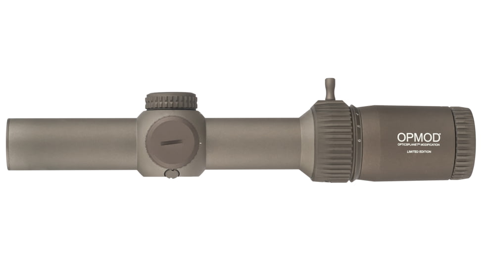 Vortex OPMOD Strike Eagle Limited Edition Rifle Scope, 1-6x24mm, 30 mm Tube, Second Focal Plane, AR-BDC3 Reticle, Hard Anodized, FDE, SE-1624-2OP