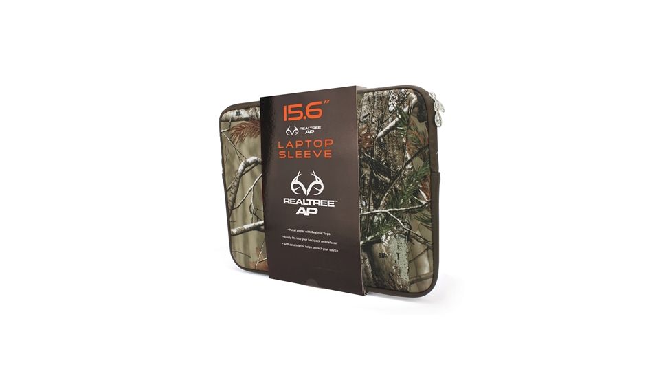 Browning Eyewear 15.6 Laptop Sleeve, RealTree Camo RT-SLV